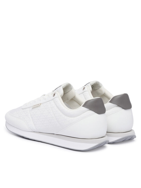 Calvin Klein Calvin Klein Αθλητικά Retro Runner T Lth Aop Ny HM0HM02213 Λευκό