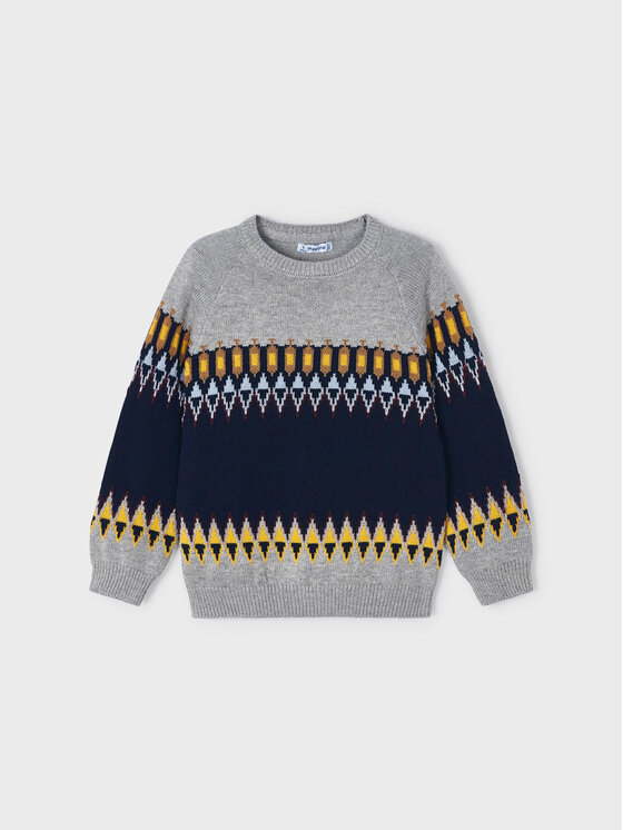 Mayoral Pulover 4.321 Colorat Regular Fit