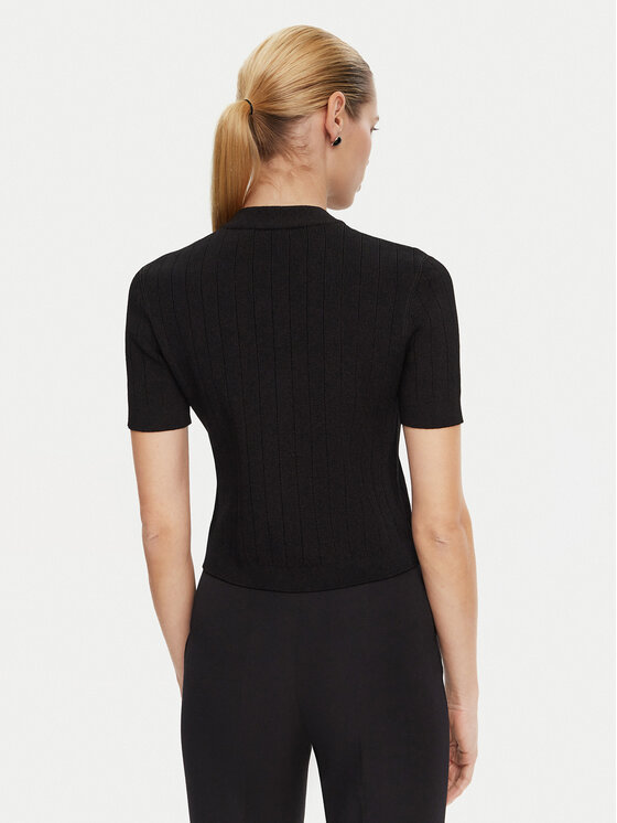 Balmain Balmain Kardigāns DF1KL023KB07 Melns Regular Fit