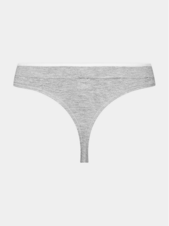 Tommy Hilfiger Tommy Hilfiger Stringi UW0UW04810 Szary