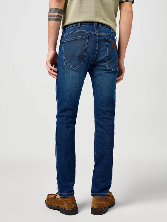 Wrangler Wrangler Jeansy BRYSON Niebieski Slim Fit