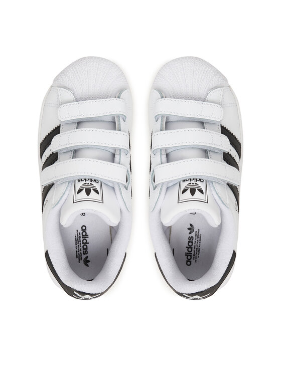 adidas adidas Sneakersy Superstar II Comfort Closure JI3988 Biela