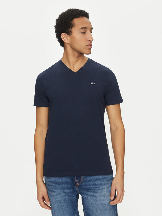 Gap Gap T-Shirt 502020-01 Tmavomodrá Regular Fit