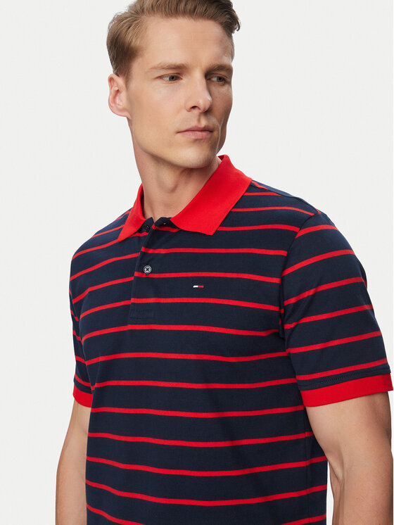 Tommy Jeans Tommy Jeans Polo marškinėliai DM0DM22708 Tamsiai mėlyna Regular Fit