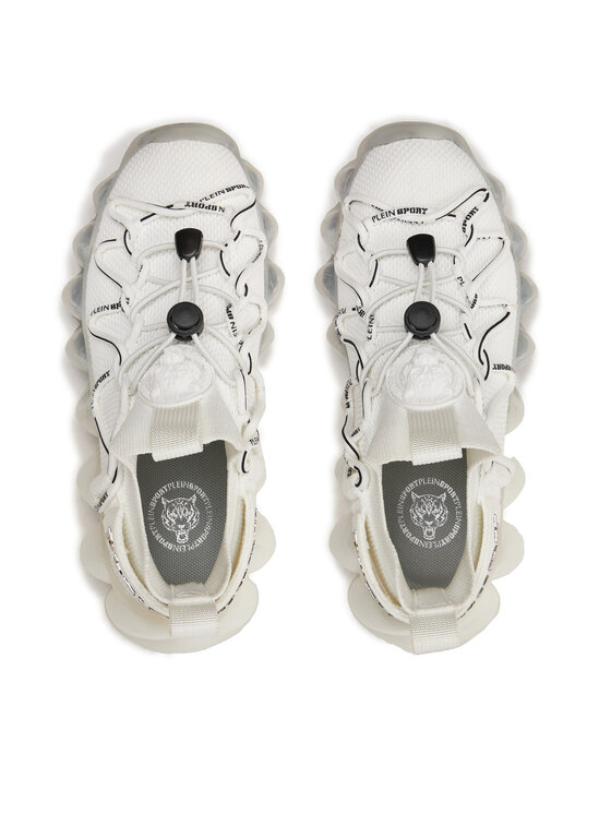 Plein Sport Plein Sport Sneakersy The Bubble Gen.X.02 Tiger PACS USC0432 STE003N Bílá
