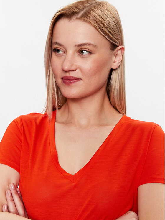 United Colors Of Benetton United Colors Of Benetton Majica 3NLHE4249 Rdeča Regular Fit