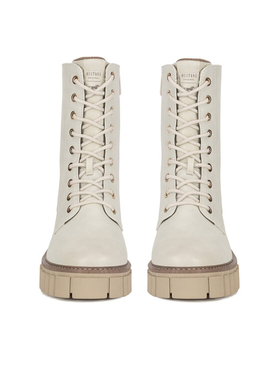 Mustang Mustang Stiefeletten 1447-506 Weiß