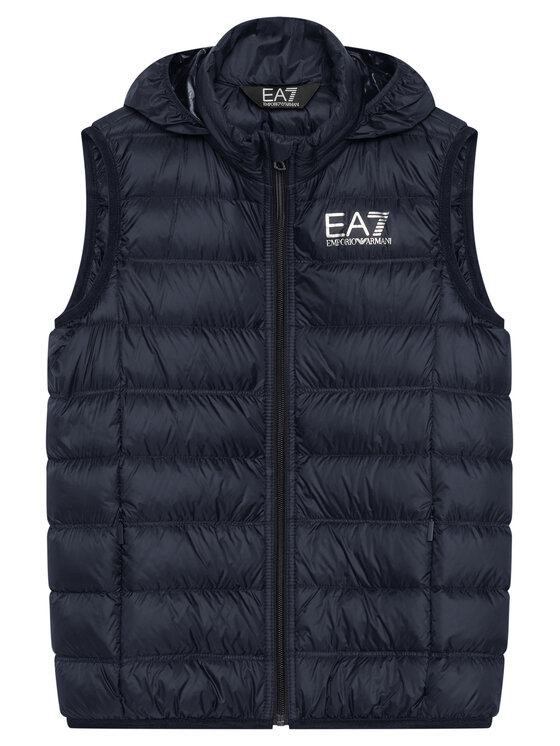 EA7 Emporio Armani EA7 Emporio Armani Kamizelka 7B000034 AF12477 UB102 Granatowy Regular Fit