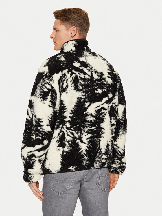 Napapijri Napapijri Fliso džemperis T-Argient NP0A4HZJ Juoda Regular Fit