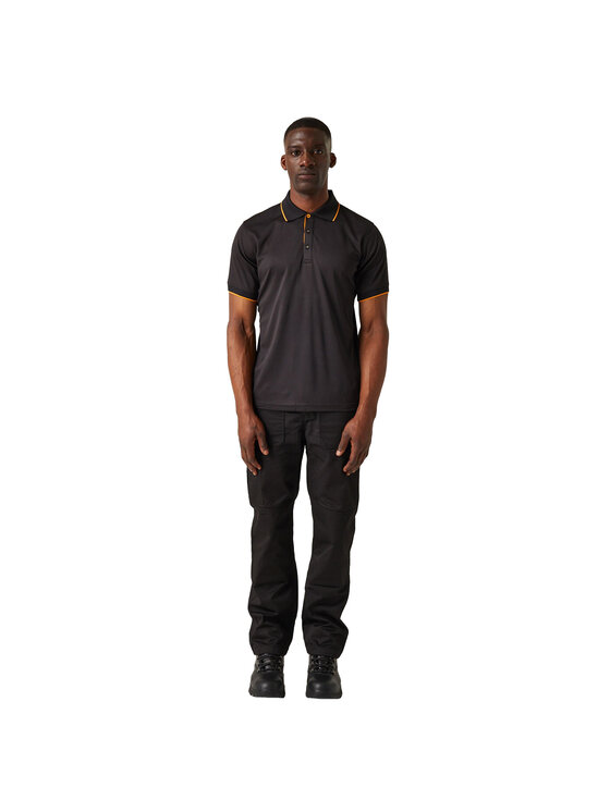 Regatta Regatta Polo RG10810 Czarny Over Fit