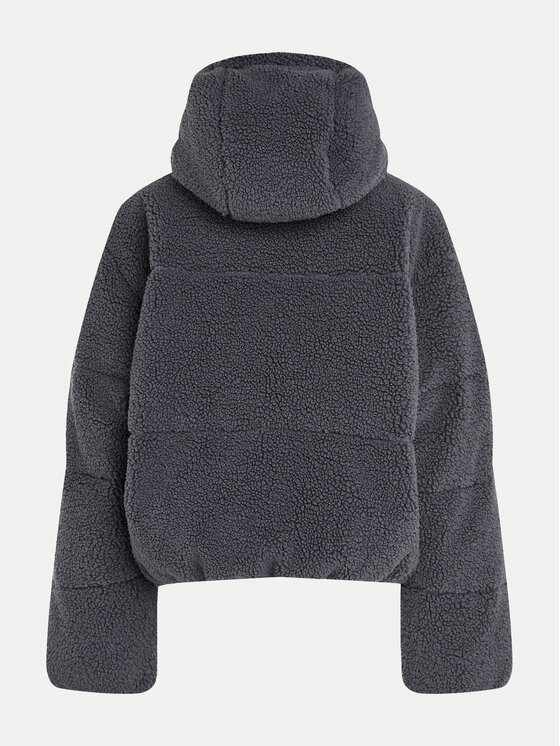 Calvin Klein Jeans Calvin Klein Jeans Пухено яке IG0IG02681 Черен Regular Fit