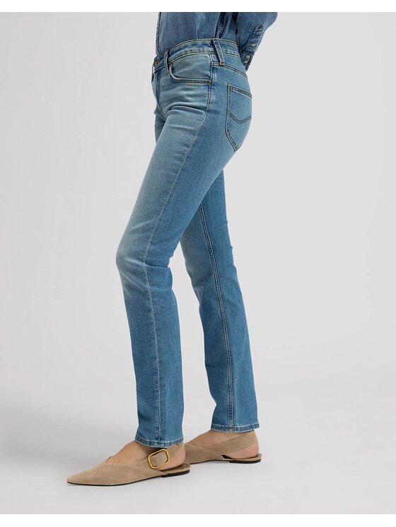Lee Lee Jeansy ELLY Niebieski Slim Fit