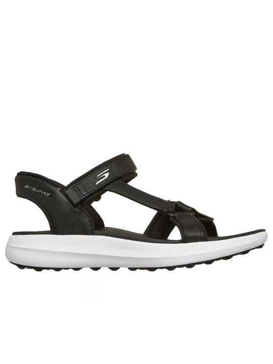 Skechers Skechers Sandały 123160-BKW Czarny