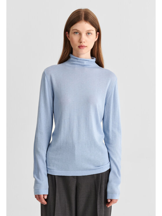 TATUUM TATUUM Sweter NEKORI 1 Niebieski Classic Fit