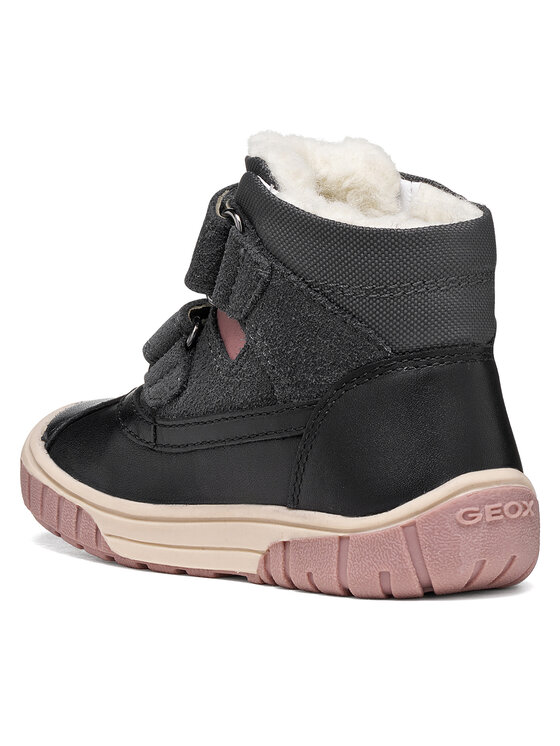 Geox Geox Zimski škornji B Omar Girl Wpf B462LC 04322 C0005 M Črna