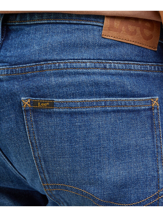 Lee Lee Jeansy L719IAC18 Niebieski Slim Fit
