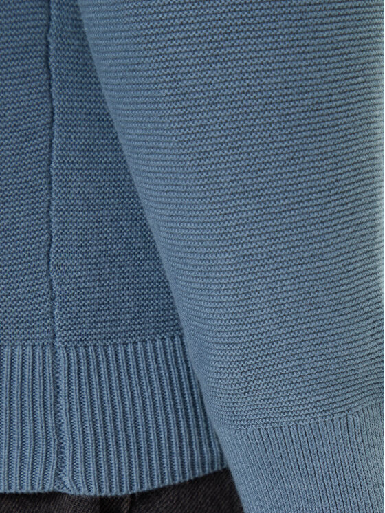 Mustang Mustang Maglione Elliot 1016844 Blu Regular Fit