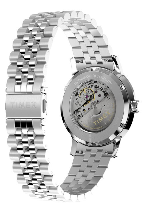 Timex Timex Zegarek TW2W59200 Srebrny