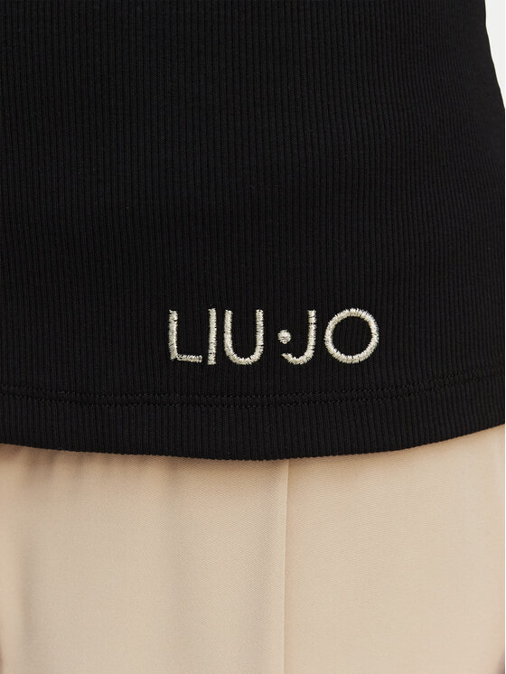 Liu Jo Beachwear Liu Jo Beachwear Top VA6122 J4822 Nero Regular Fit