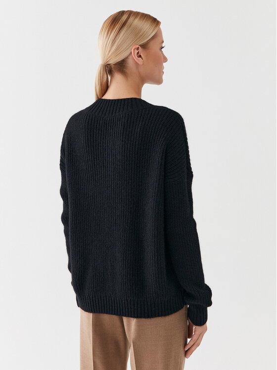 Weekend Max Mara Weekend Max Mara Džemperis Viaggio 23536621 Melns Regular Fit