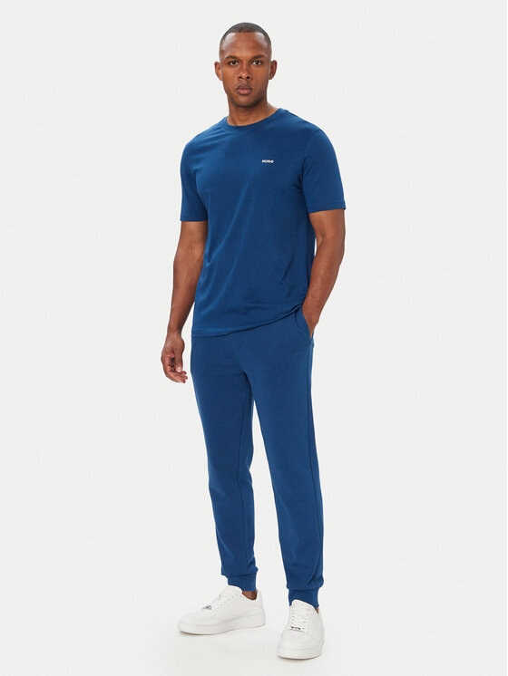 HUGO HUGO T-Shirt Dero222 50466158 Granatowy Regular Fit