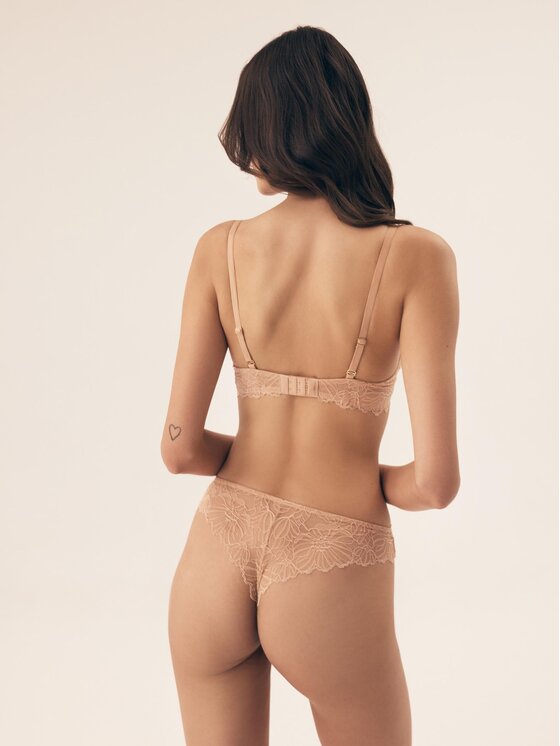 Esotiq Esotiq Biustonosz push-up 42343 Beżowy