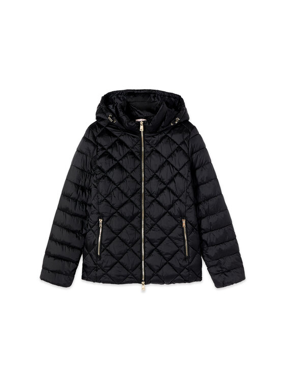 Oltre Oltre Kurtka puchowa F047R001550N033 Czarny Regular Fit