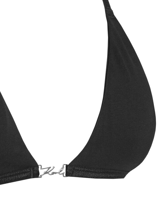 KARL LAGERFELD KARL LAGERFELD Podprsenka Bralette B1W47046 Černá