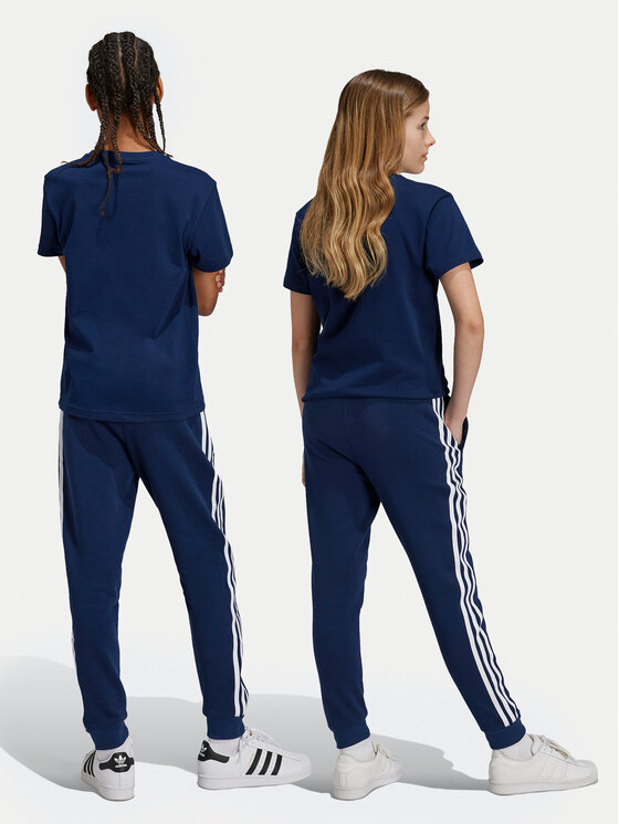 adidas adidas Donji dio trenerke Trefoil IY7486 Tamnoplava Regular Fit