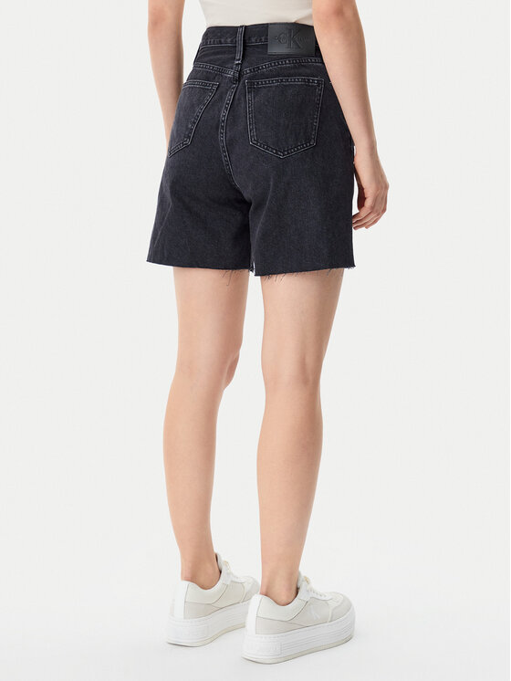 Calvin Klein Jeans Calvin Klein Jeans Džinsiniai šortai J20J225190 Juoda Loose Fit