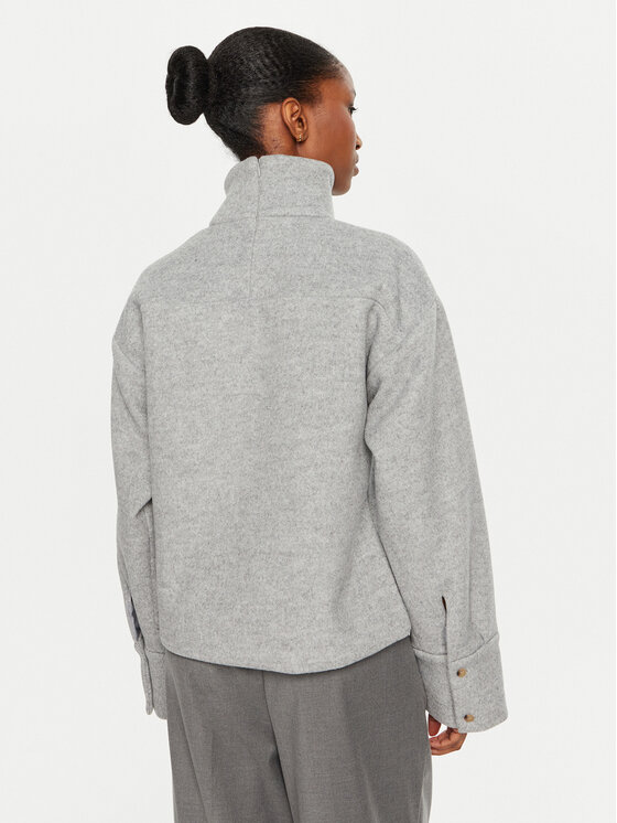 2NDDAY 2NDDAY Rollkragenpullover Francisca 2245135122 Grau Loose Fit