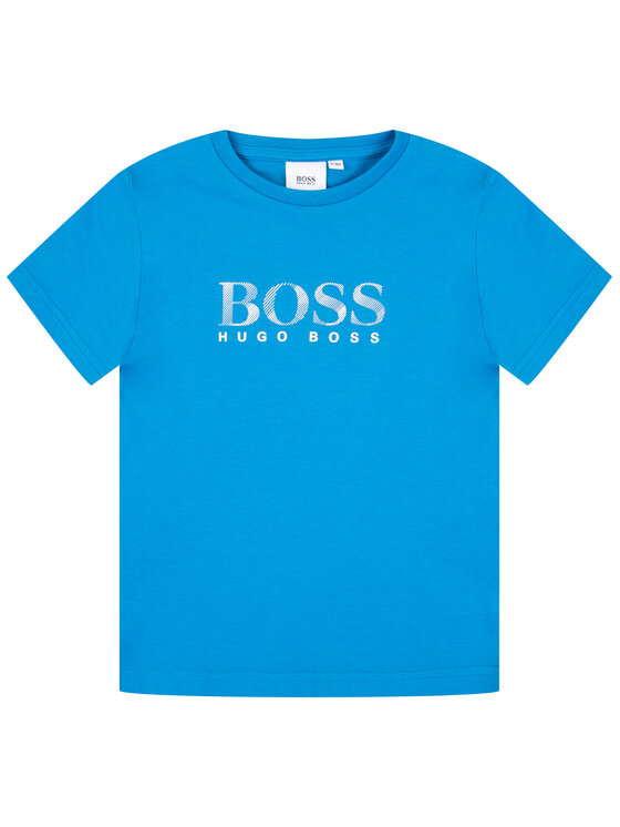 Boss Boss T-Shirt J25E63 S Blau Regular Fit
