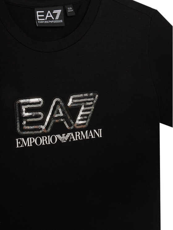 EA7 Emporio Armani EA7 Emporio Armani T-shirt 7G000257 AF10373 UC001 Crna Slim Fit