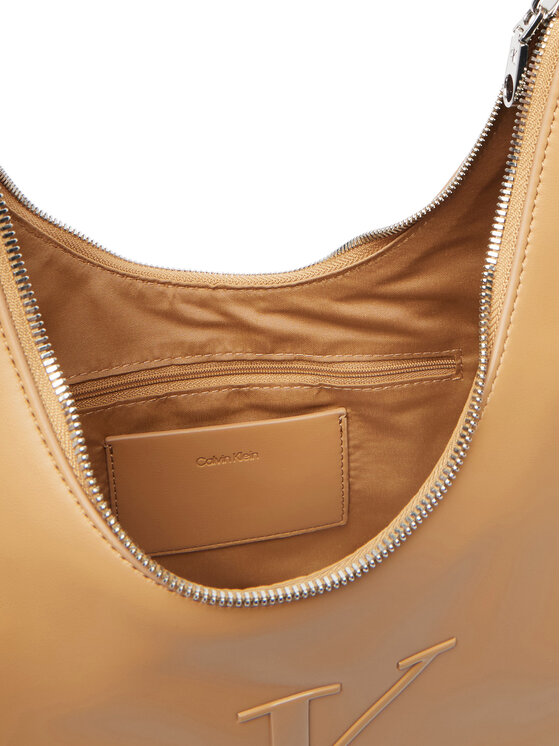 Calvin Klein Calvin Klein Borsetta Bold Ck Crescent LV04F3427G Beige