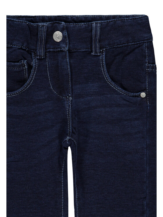 Kanz Kanz Spodnie materiałowe 1926804-0013 Granatowy Basic Fit