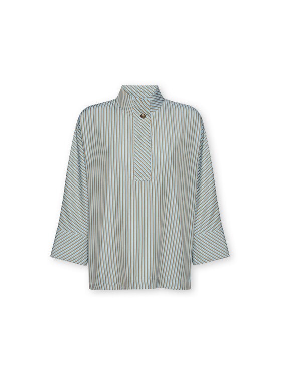 Elena Mirò Elena Mirò Blusa 2153Z100039N001 Turchese Boxy Fit