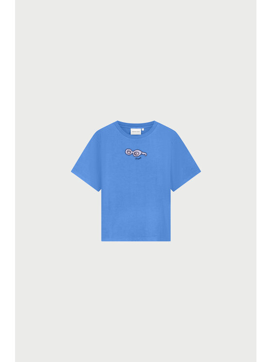 Fabienne Chapot Fabienne Chapot T-Shirt 6083-1769-173 Niebieski jasny Regular Fit