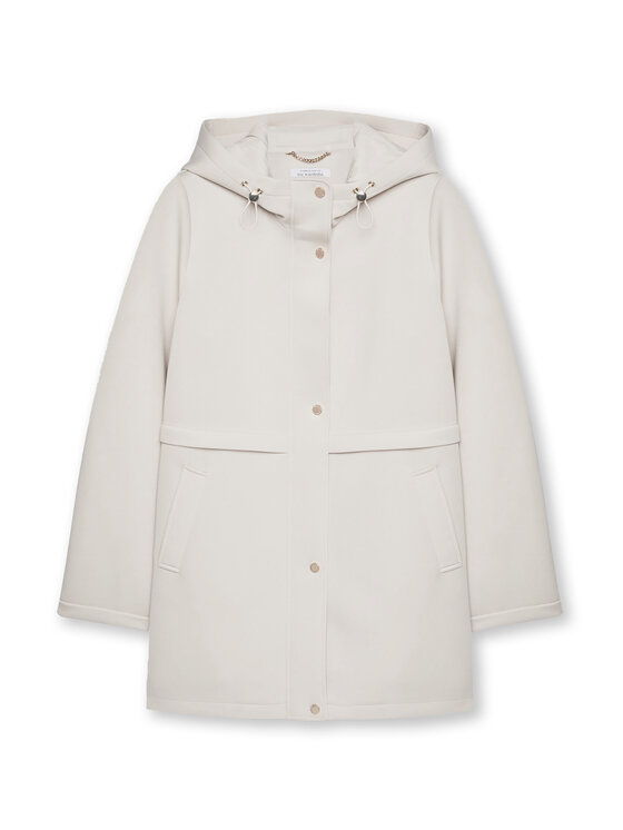 Fiorella Rubino Fiorella Rubino Cappotto invernale 8000L000081N011 Bianco Regular Fit