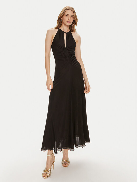 TWINSET TWINSET Estélyi ruha 241TT2090 Fekete Regular Fit
