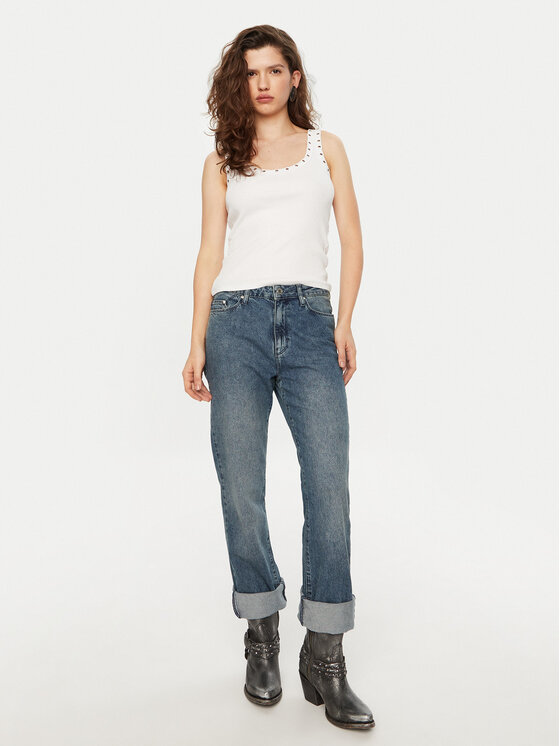 KARL LAGERFELD KARL LAGERFELD Jeansy A1W10087 Tmavomodrá Regular Fit