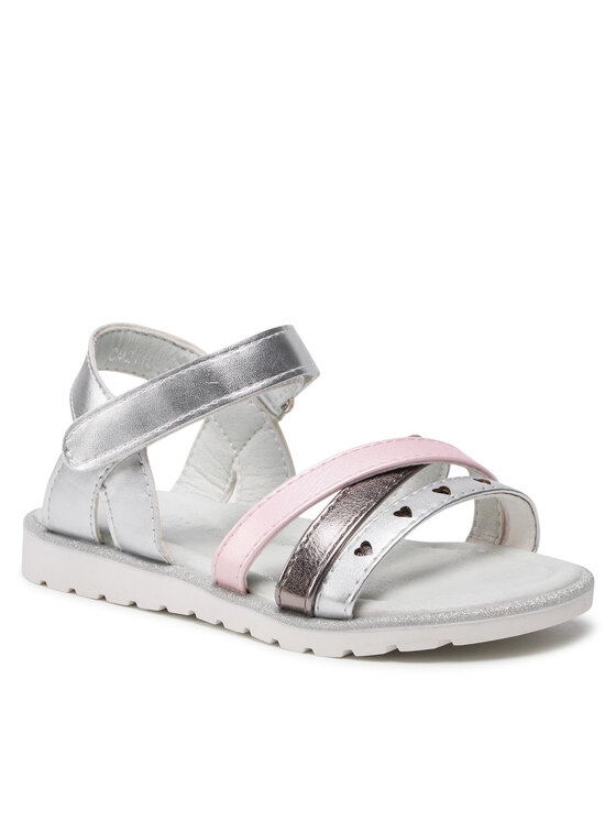 Nelli Blu Nelli Blu Sandály CM2110583SG Stříbrná