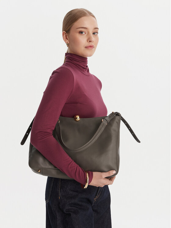 Furla Furla Дамска чанта Sfera Soft L WB01365 BX3168 IT 4283S Сив