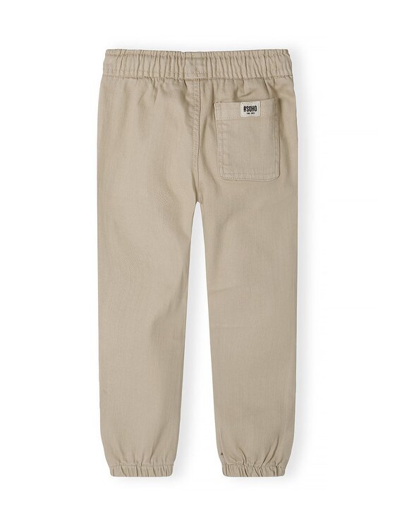 minoti minoti Spodnie materiałowe 33PANT201 Beżowy Regular Fit