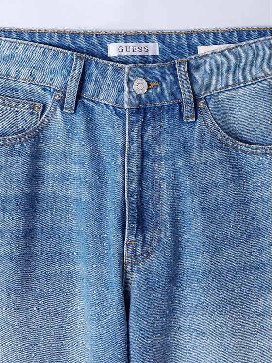 Guess Guess Jeansy 181116 Modrá Relaxed Fit
