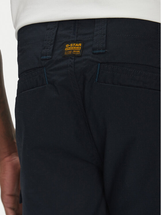 G-Star Raw G-Star Raw Pantalon scurți din material 3D Cargo D26222-D308 Bleumarin Regular Fit
