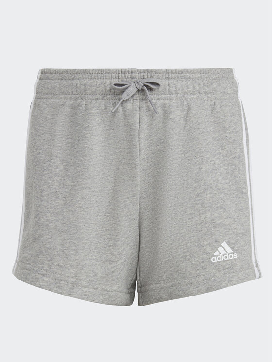 adidas adidas Sportske kratke hlače Essentials 3-Stripes Shorts IC3632 Siva Regular Fit