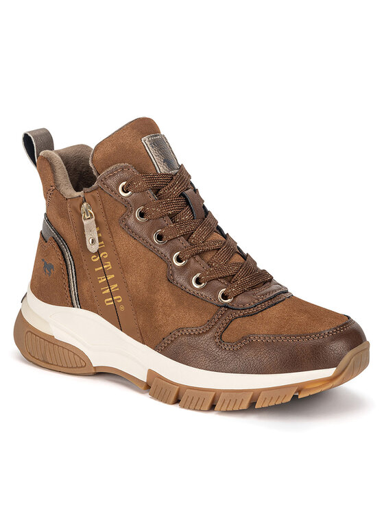Mustang Mustang Schnürschuhe 1481-501 Braun