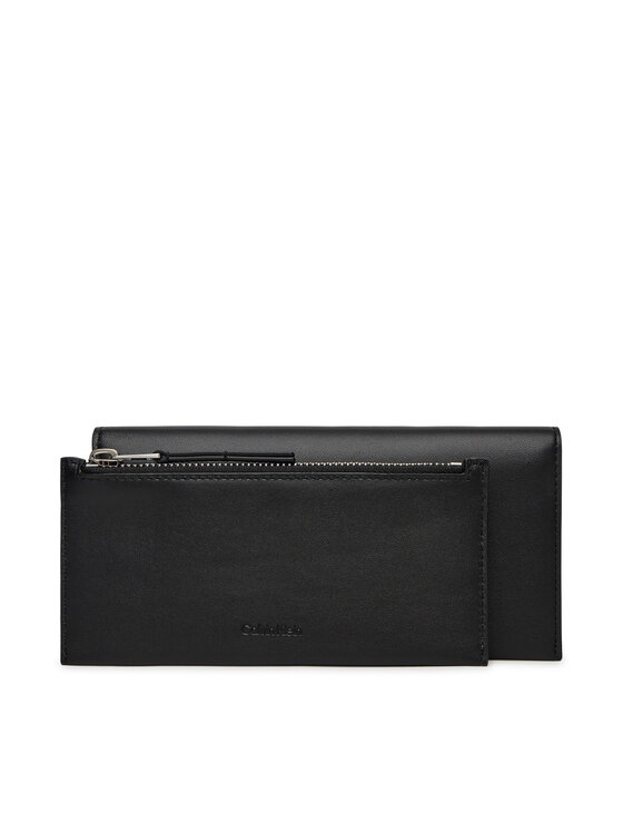 Calvin Klein Calvin Klein Moteriška piniginė Ck Narrate Large Origami Wallet K60K613004 Juoda