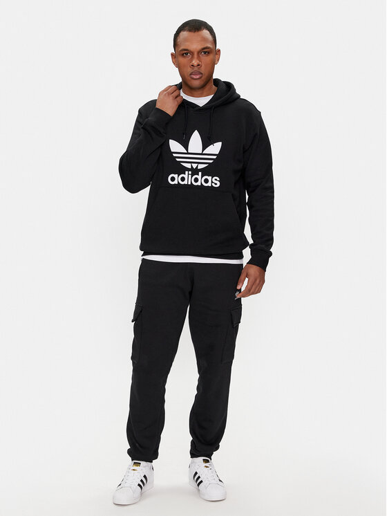 adidas adidas Felpa adicolor Classics Trefoil IM4489 Nero Regular Fit