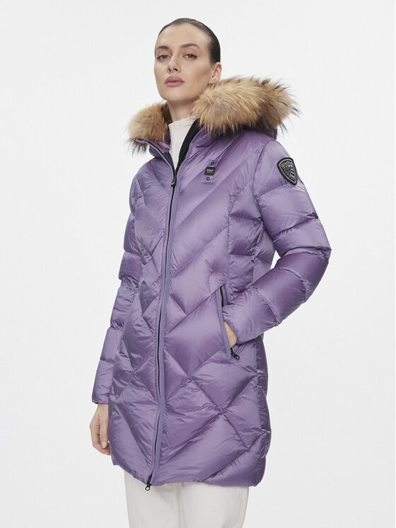 Blauer Dūnu jaka 23WBLDK03140 Violets Regular Fit